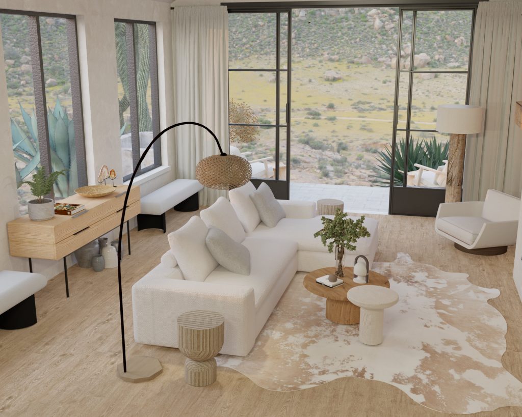 ADOBE STYLE FEATURING WOOD TEXTURES, BOHO LIGHTING, RECLAIMED WOOD AND A RELAXED VIBE